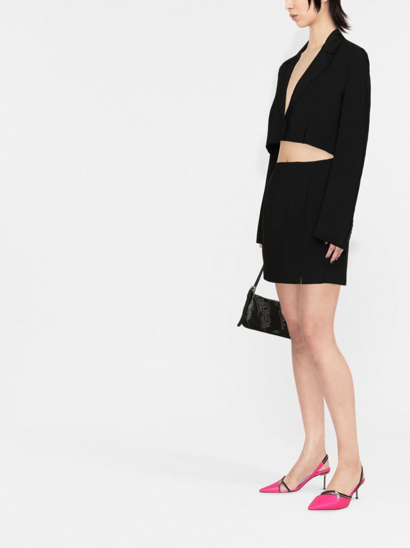 Black Hadera Mini Dress