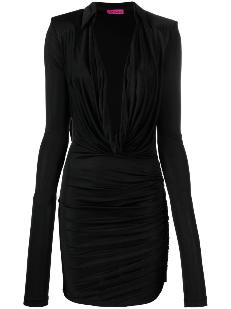 Black Utena Mini Dress