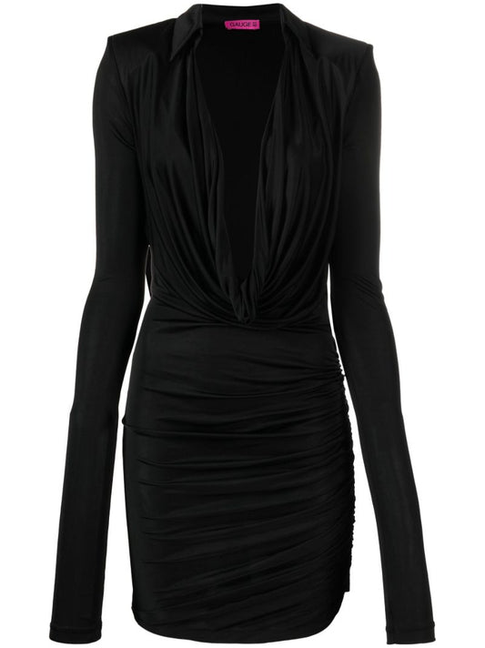Black Utena Mini Dress