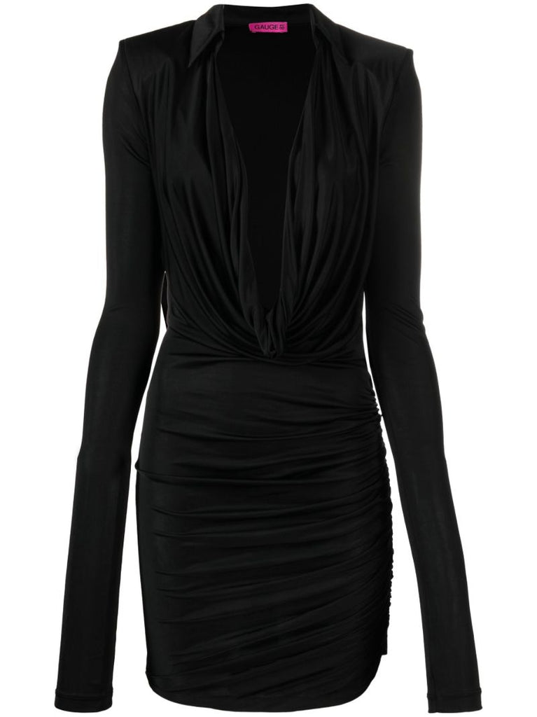 Black Utena Mini Dress