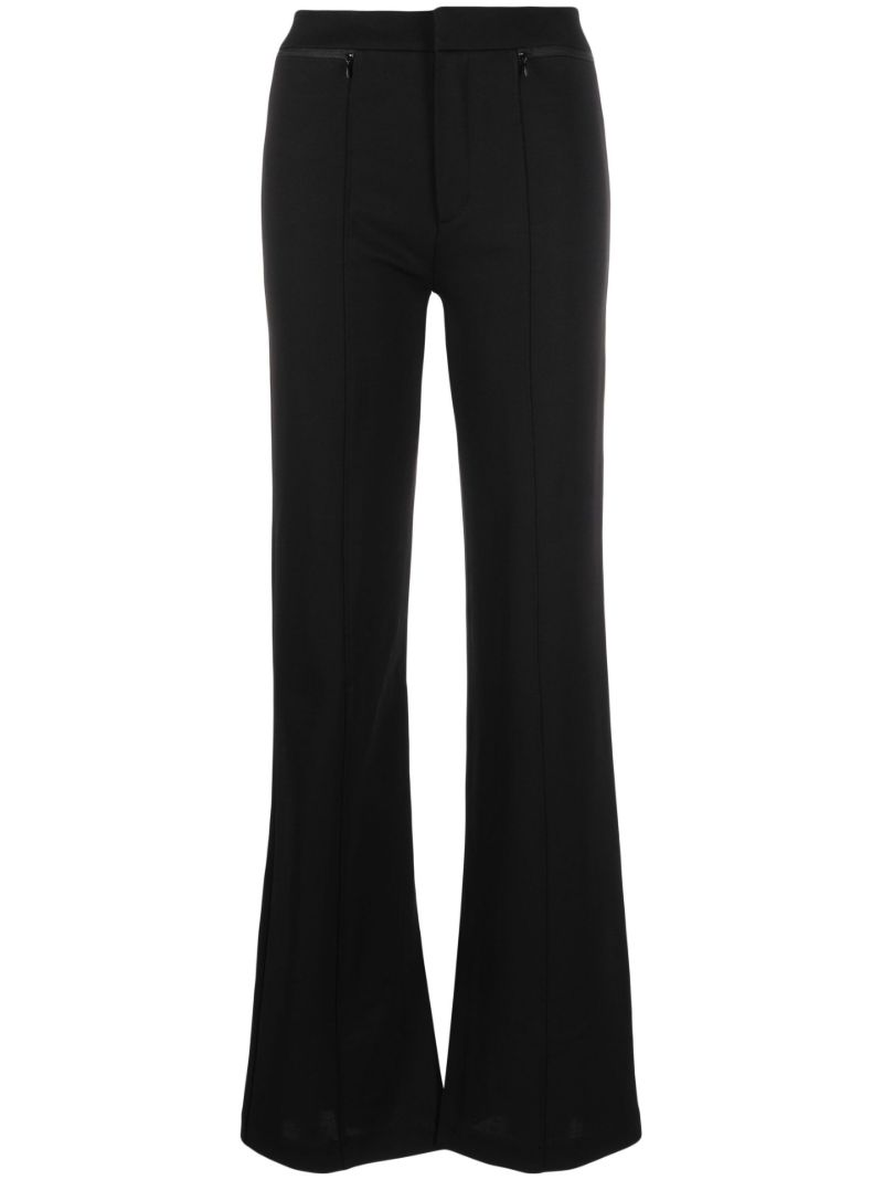 Black Boise Slim-leg Trousers