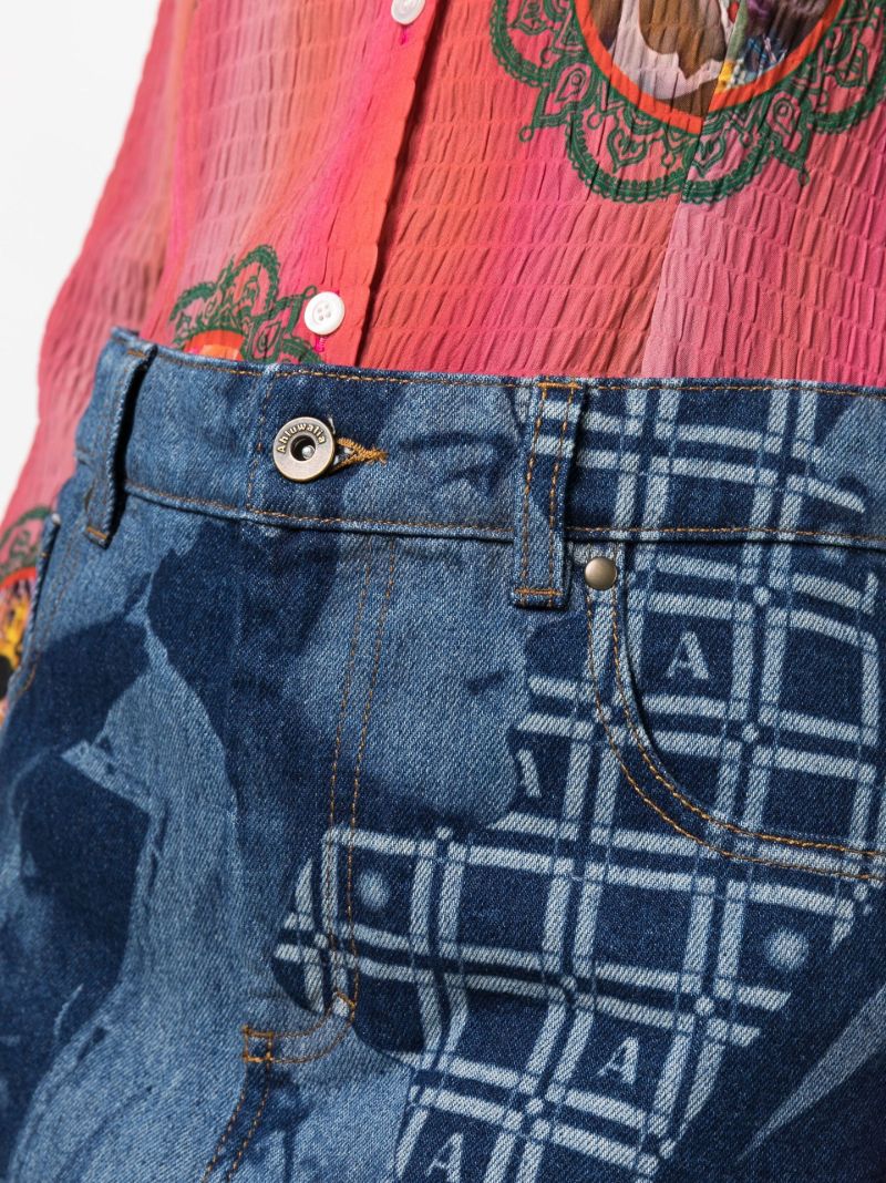 Blue Eyes on You Denim Mini Skirt