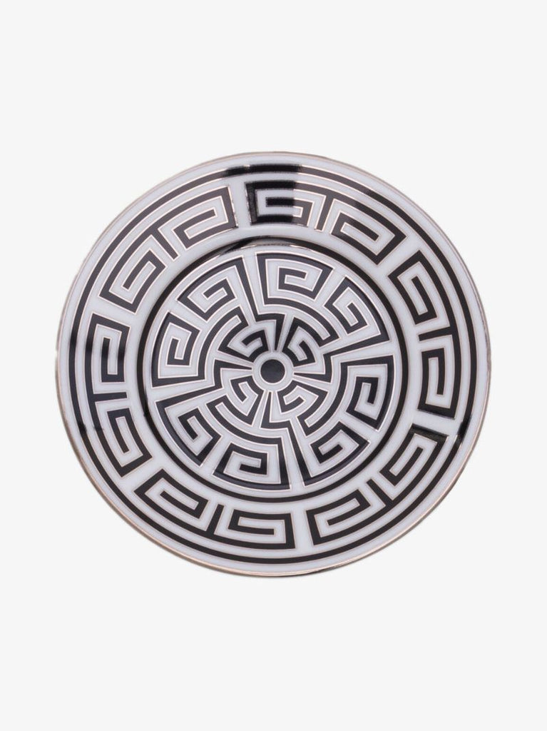 White Labirinto Porcelain Bread Plate