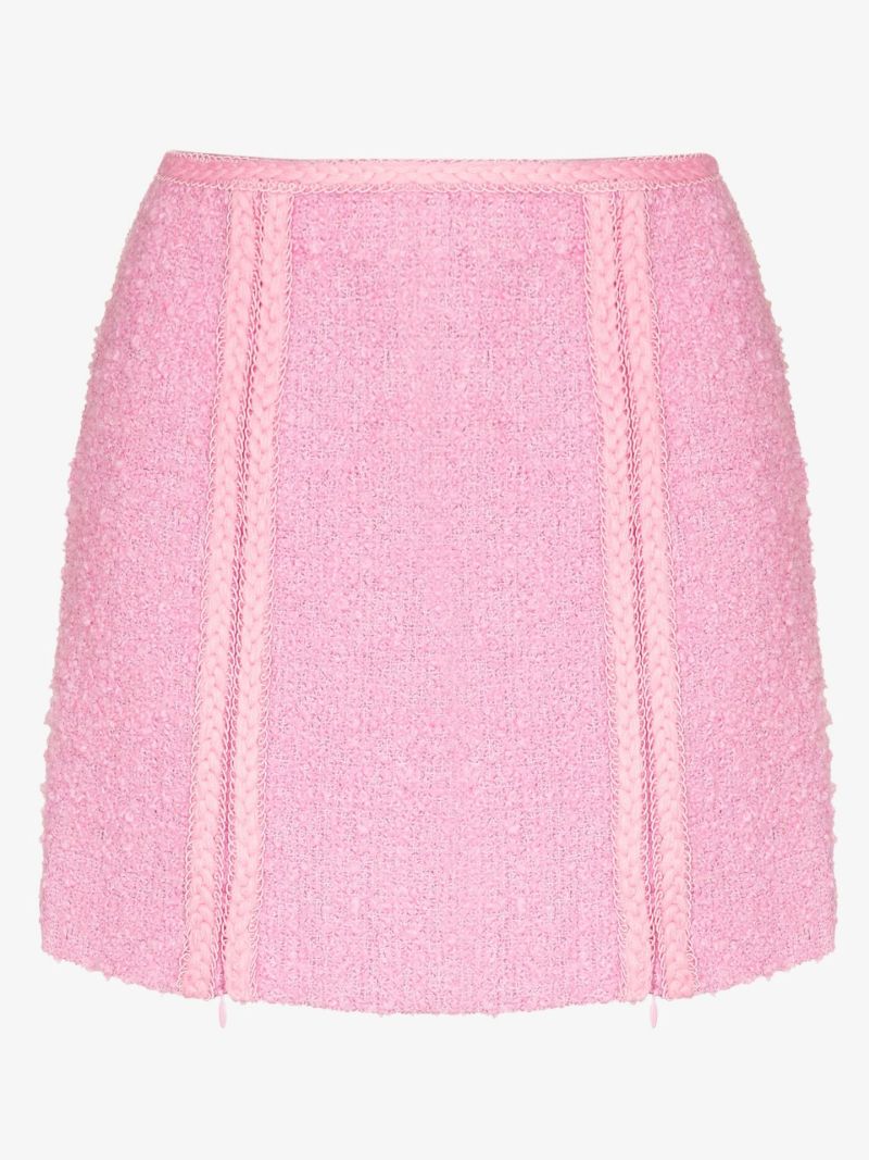 Pink Lina BouclÃ_x0083_Â© Mini Skirt