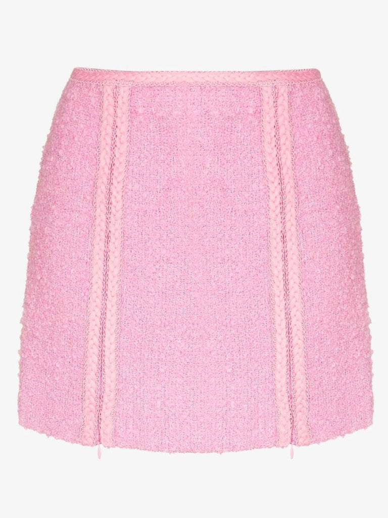 Pink Lina BouclÃ_x0083_Â© Mini Skirt