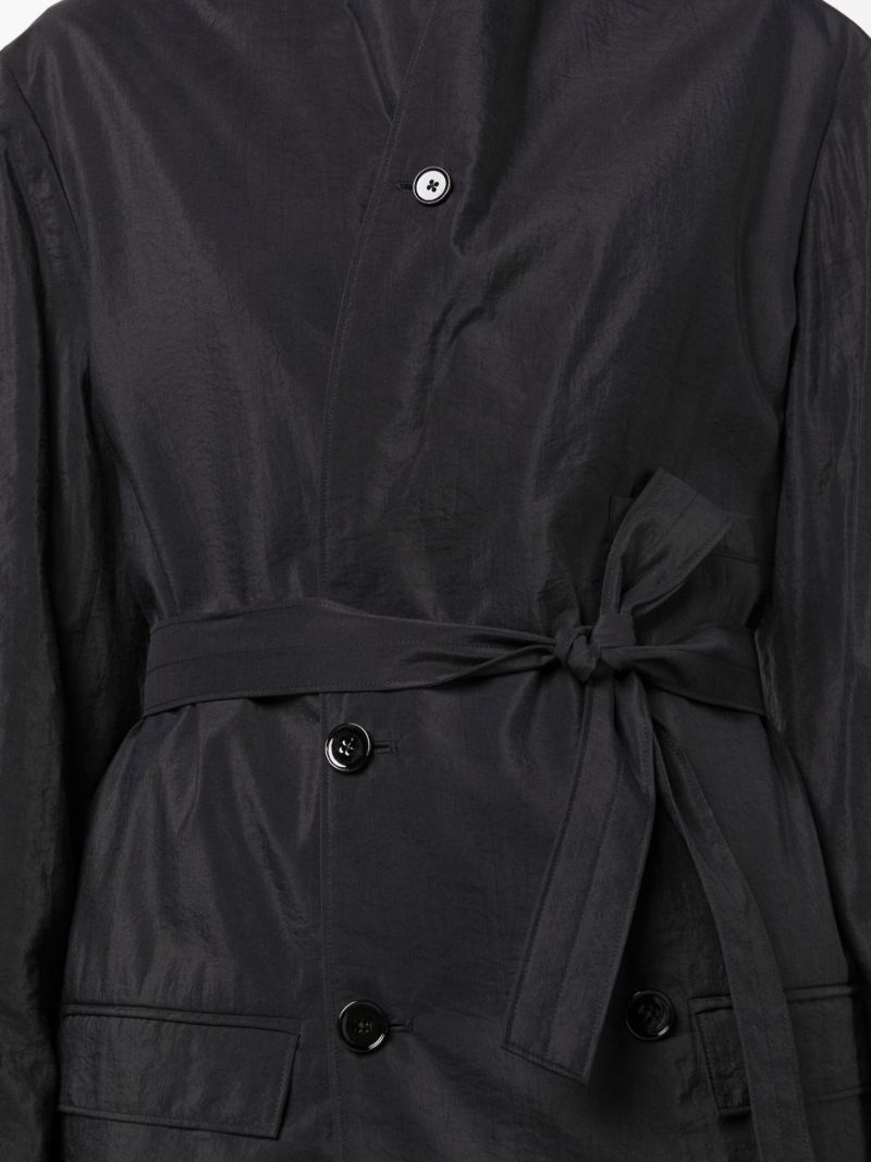 Black Double-breasted Blazer