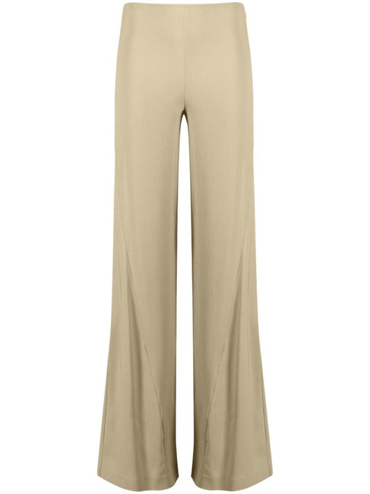Neutral Le Pantalon Soffio Flared Trousers