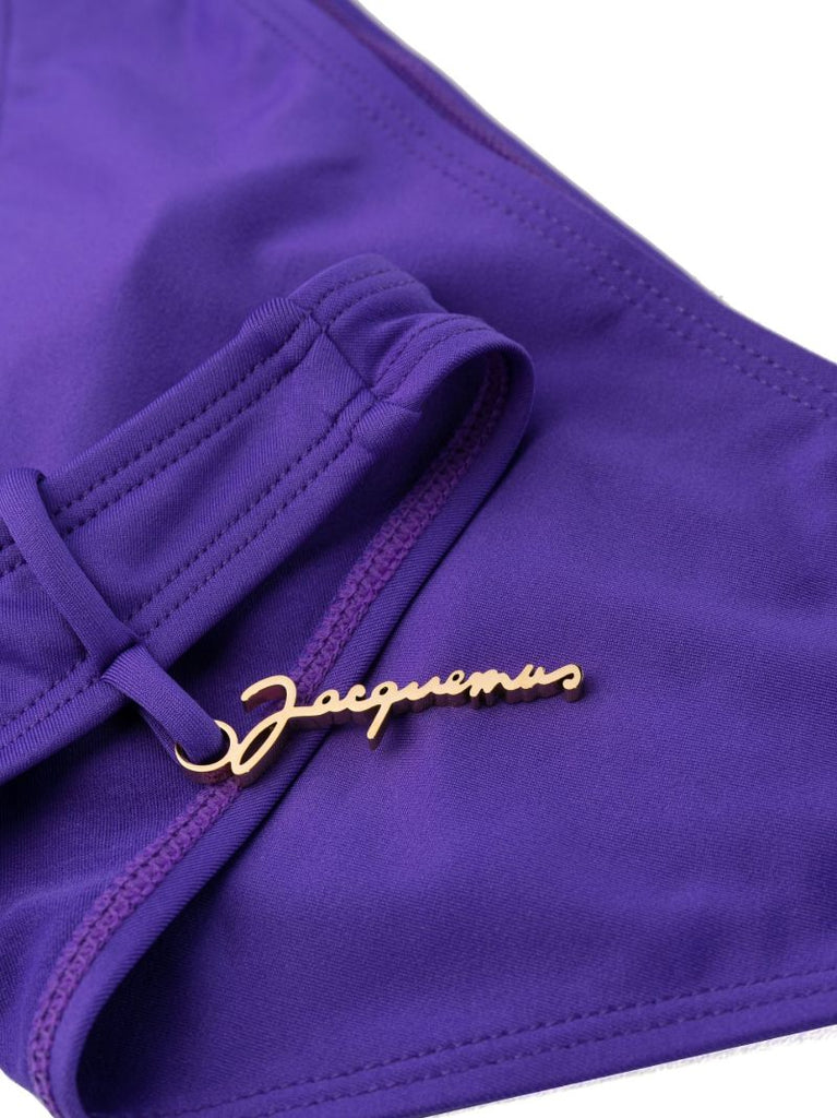 Purple Le Bas De Maillot Signature Bikini Bottoms