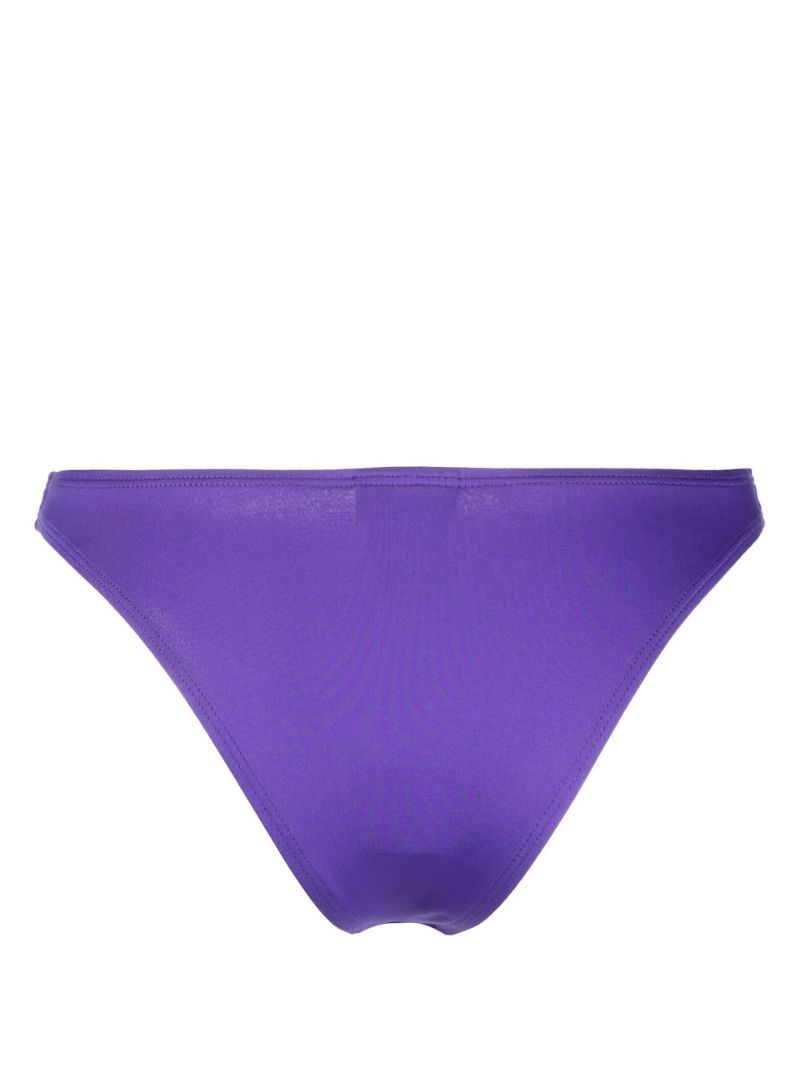 Purple Le Bas De Maillot Signature Bikini Bottoms