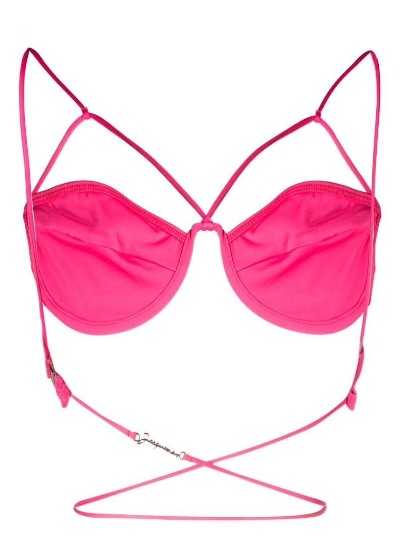 Pink Le Haut De Maillot Signature Bikini Top