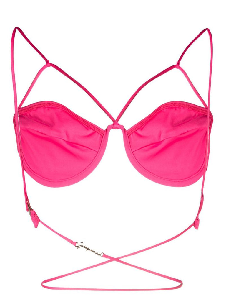 Pink Le Haut De Maillot Signature Bikini Top
