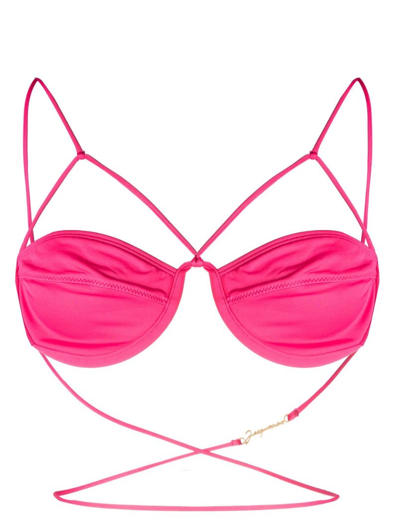 Pink Le Haut De Maillot Signature Bikini Top