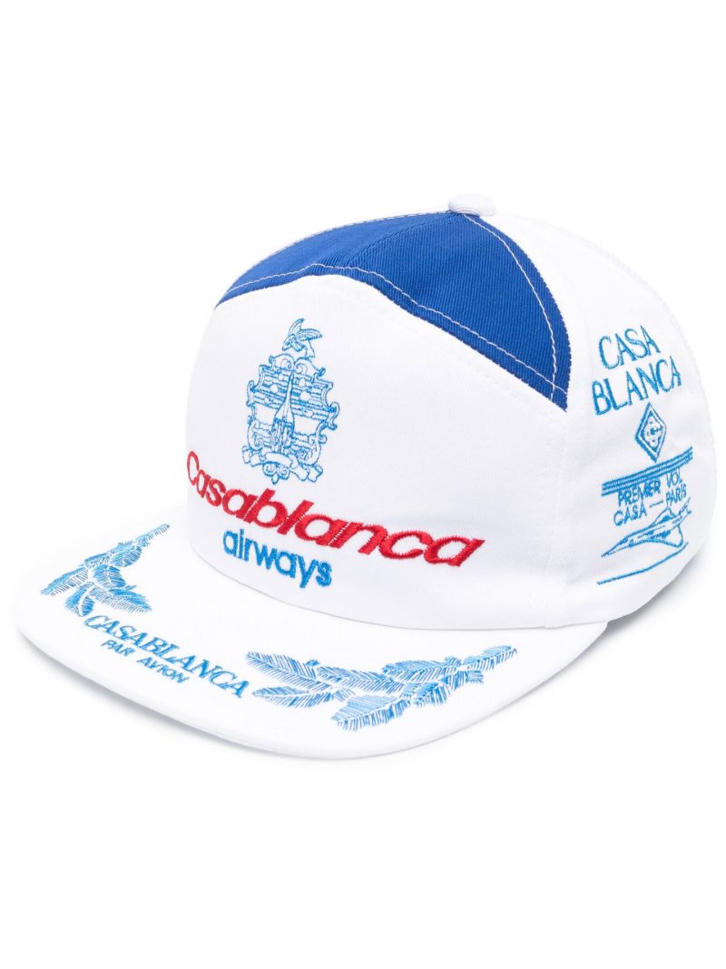 White Airways Embroidered Cap