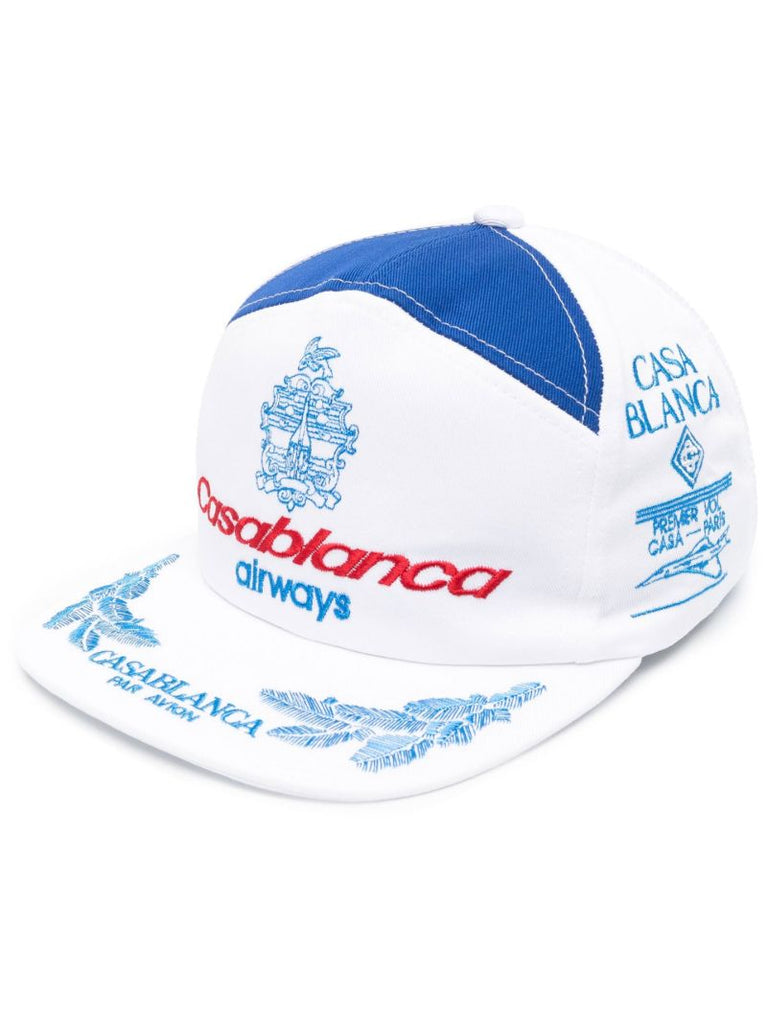 White Airways Embroidered Cap