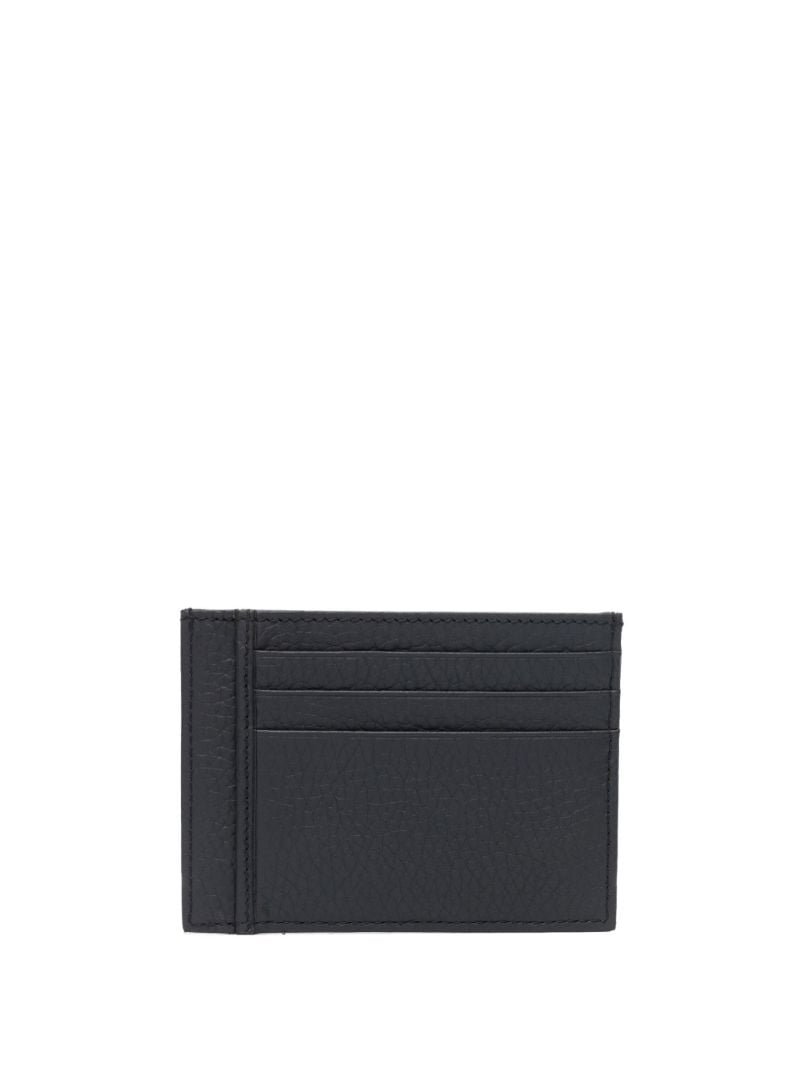 Black Leather Card Holder