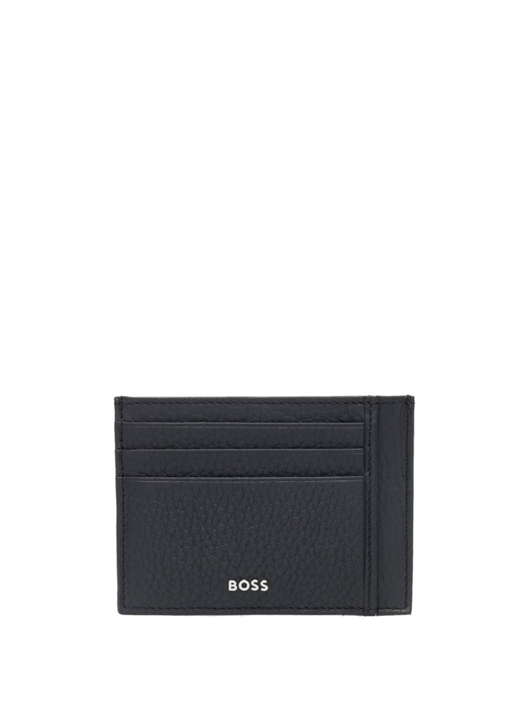 Black Leather Card Holder