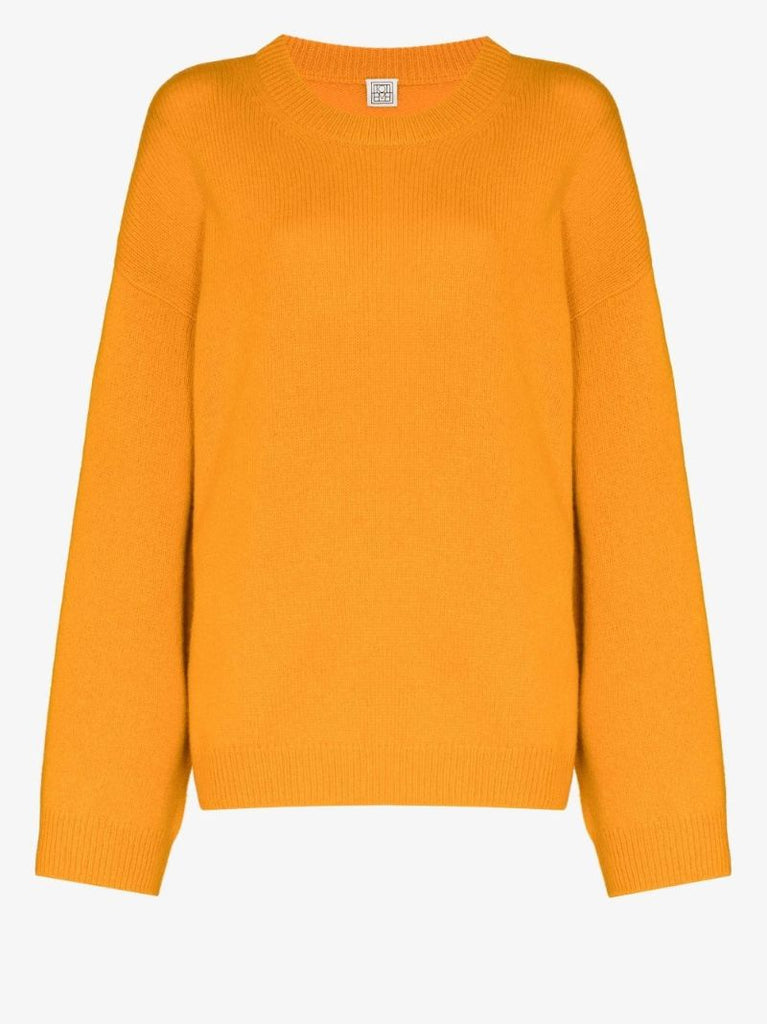 Monogram Embroidered Knit Sweater