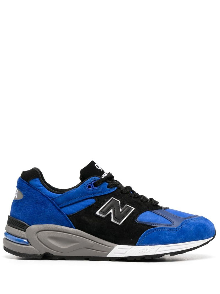 Blue 990 Low Top Suede Sneakers