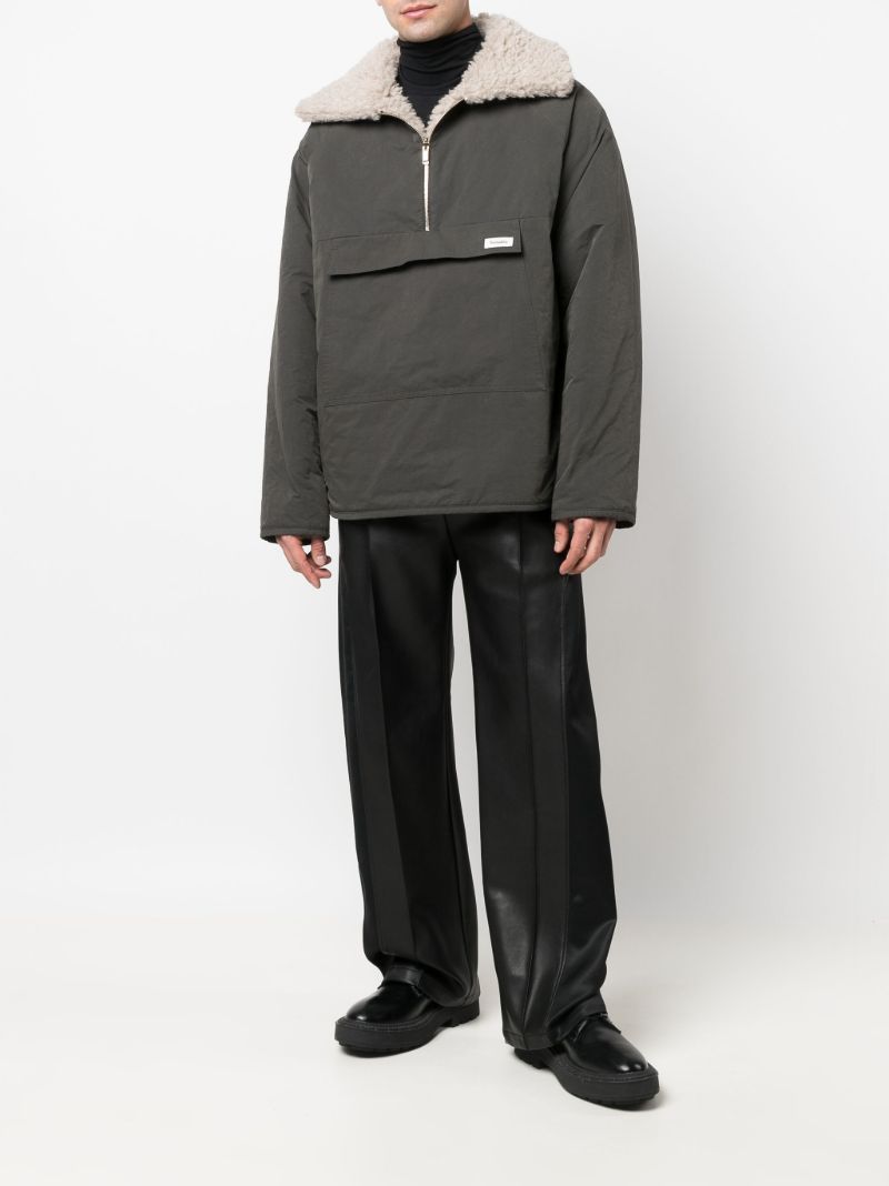 Green and Neutral Louka Reversible Jacket