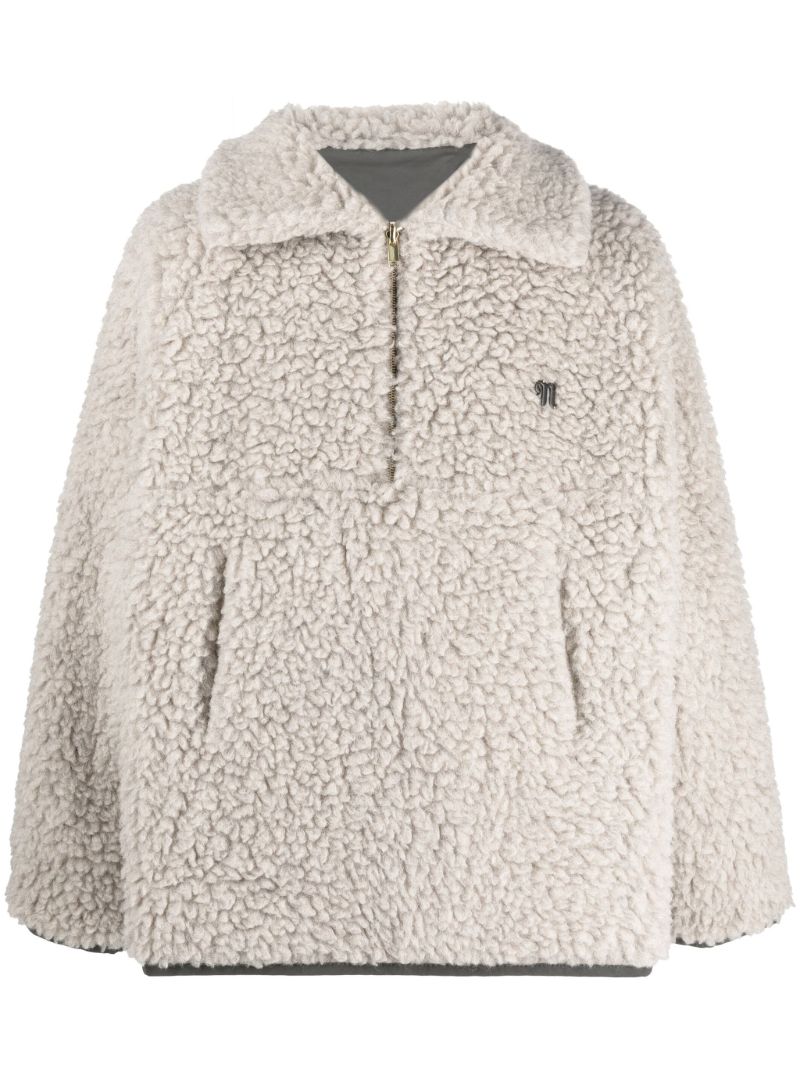 Green and Neutral Louka Reversible Jacket
