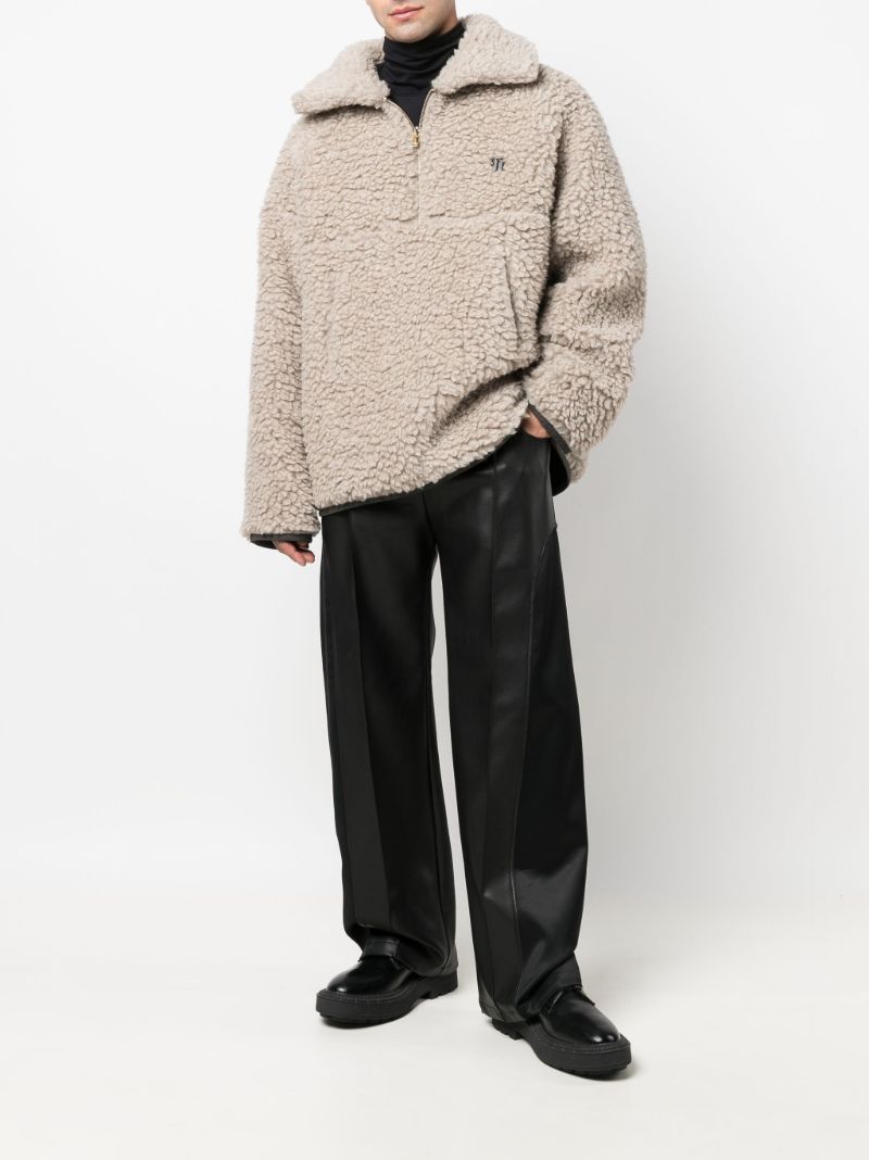 Green and Neutral Louka Reversible Jacket