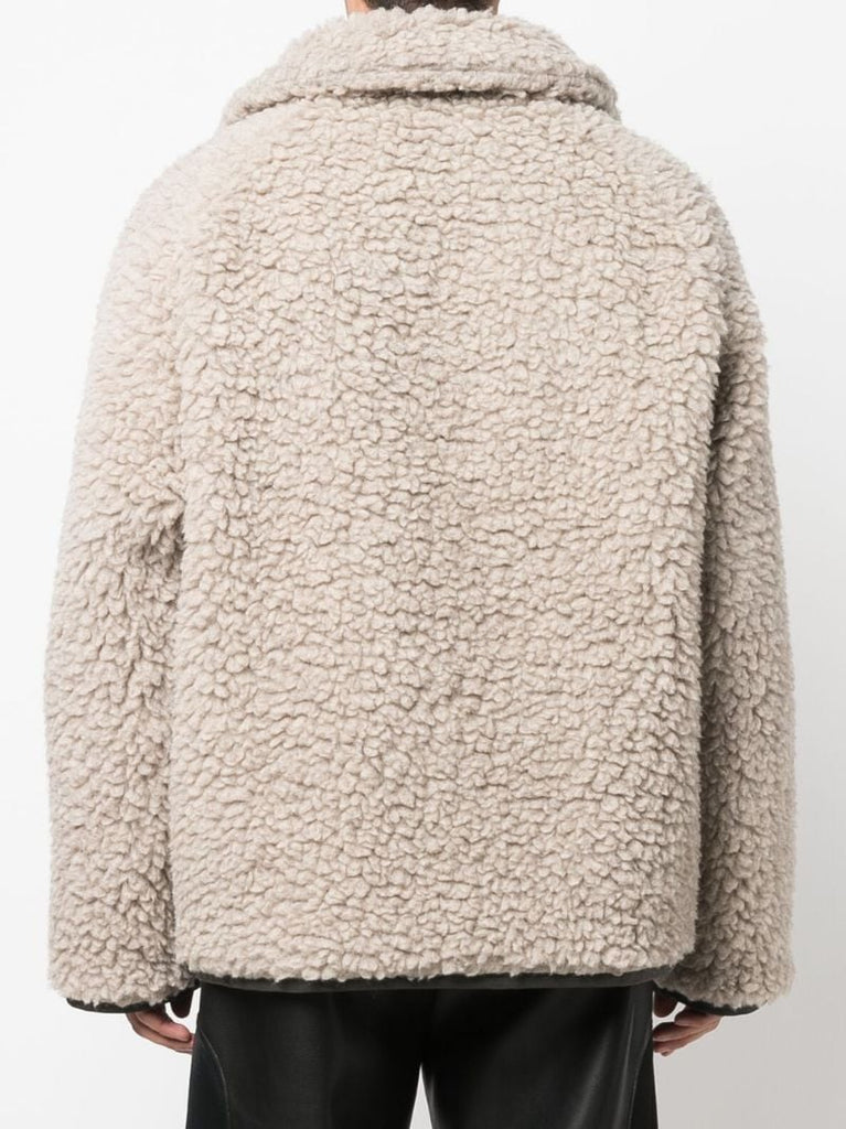 Green and Neutral Louka Reversible Jacket