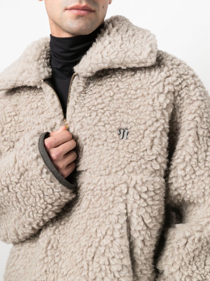 Green and Neutral Louka Reversible Jacket