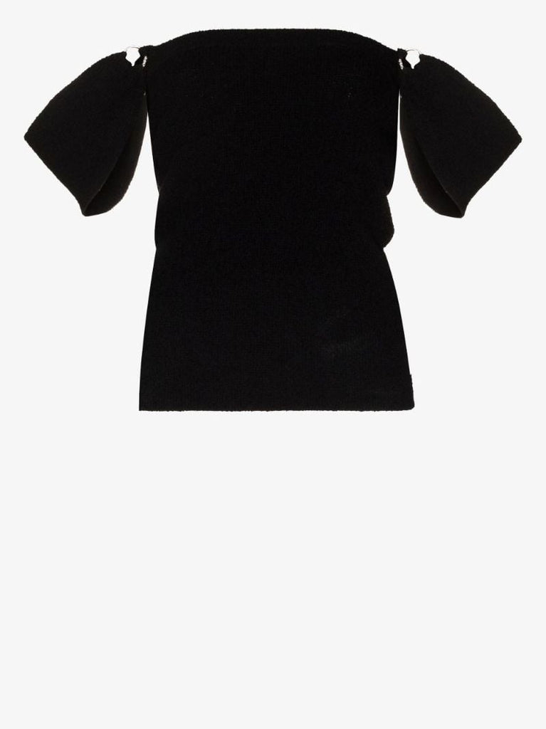 Black Faya Off-the-shoulder Top