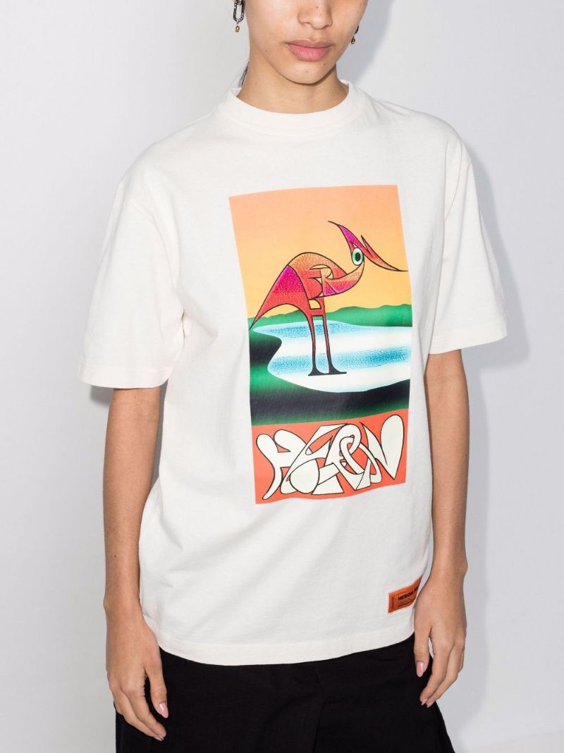 Printed Cotton T-shirt