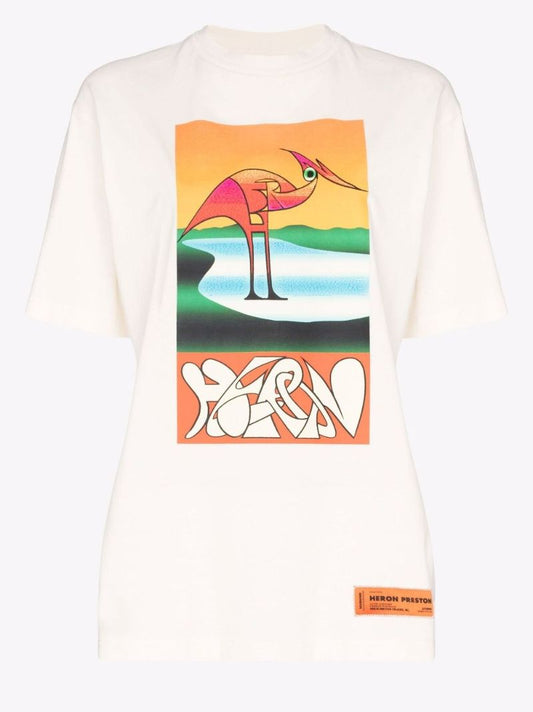 Printed Cotton T-shirt
