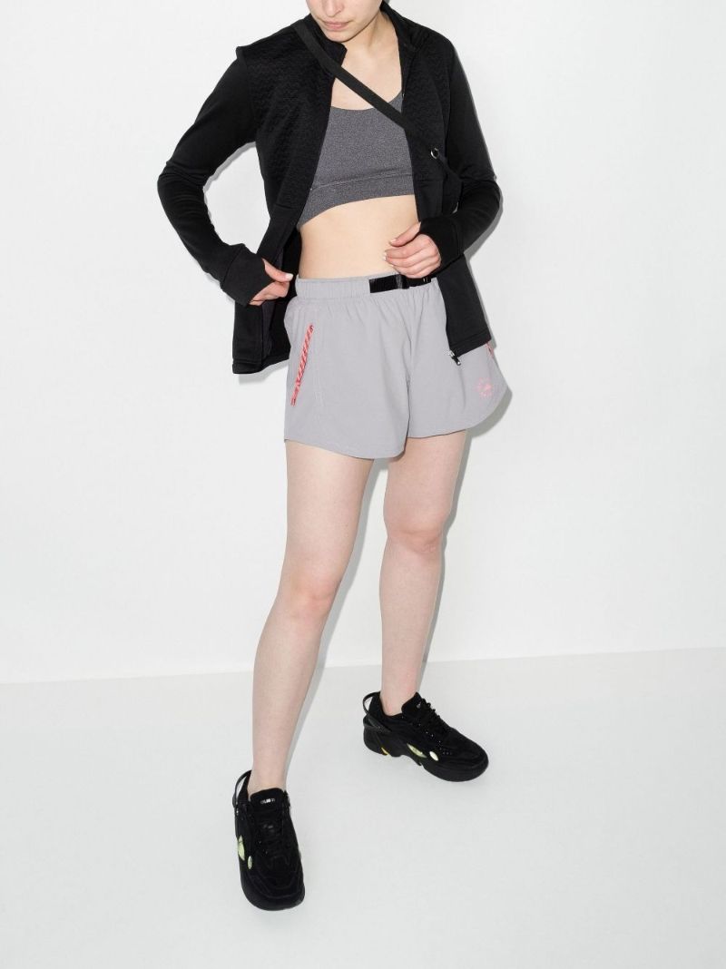 Belted Running Shorts