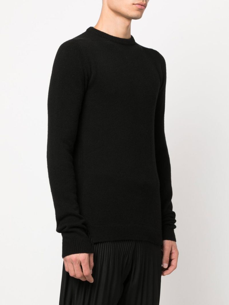 Black Biker Cashmere Sweater