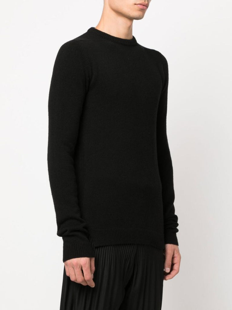 Black Biker Cashmere Sweater