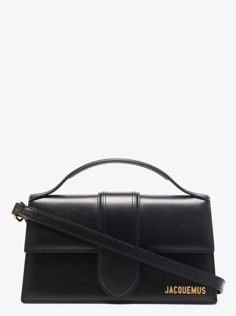Black Le Grand Bambino Leather Shoulder Bag