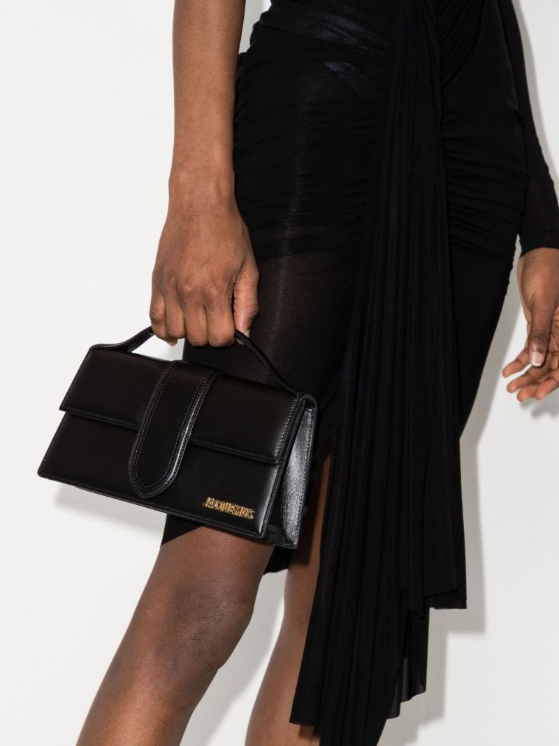 Black Le Grand Bambino Leather Shoulder Bag