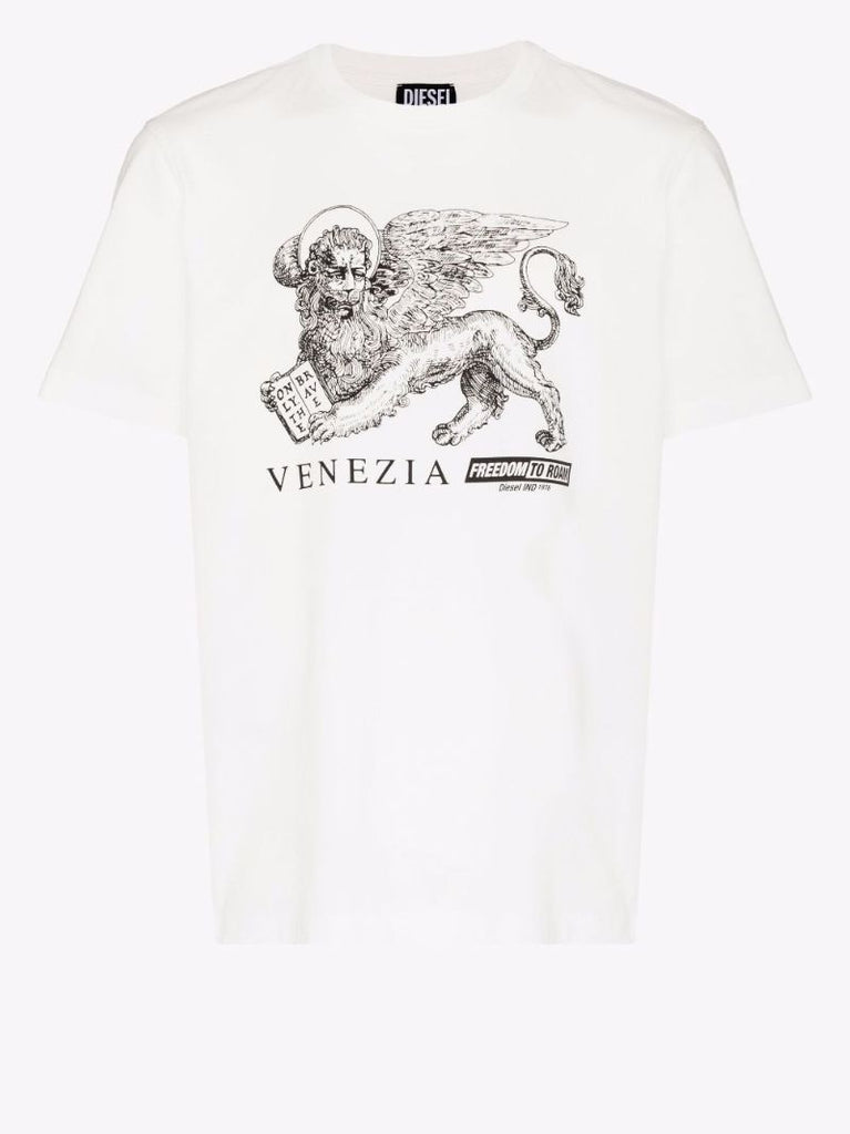Venezia Printed Cotton T-shirt