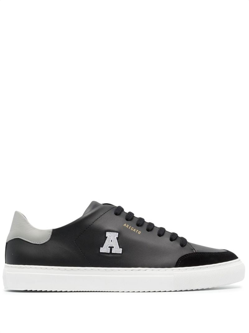 Black Clean 90 Leather Sneakers