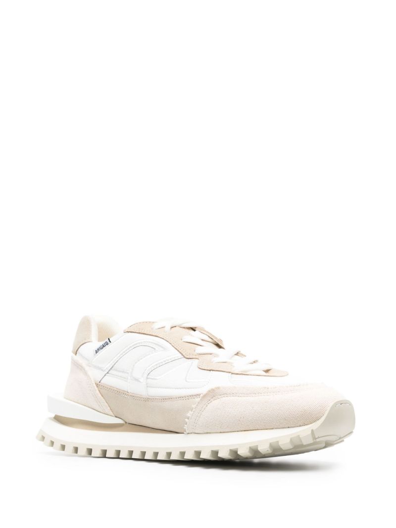 Neutral Sonar Leather Sneakers