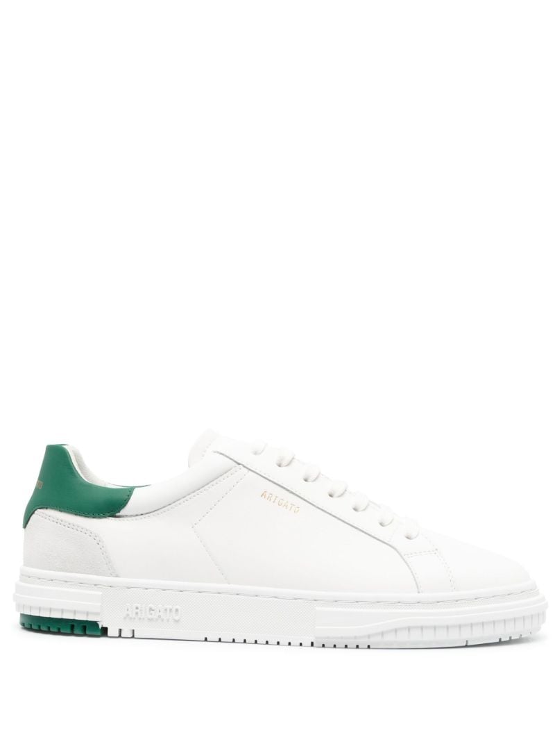 White Atlas Leather Low-top Sneakers