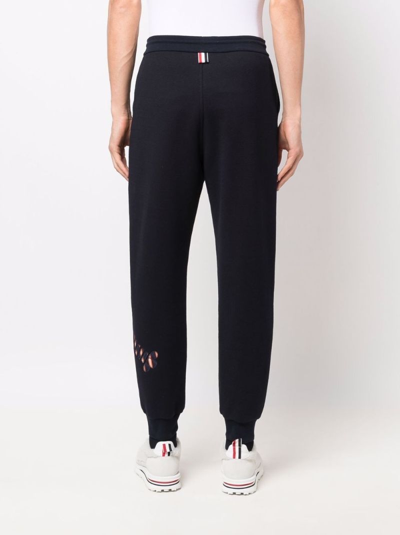 Navy Lobster AppliquÃ_x0083_Â© Track Pants