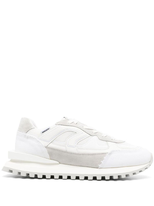 White Sonar Leather Sneakers