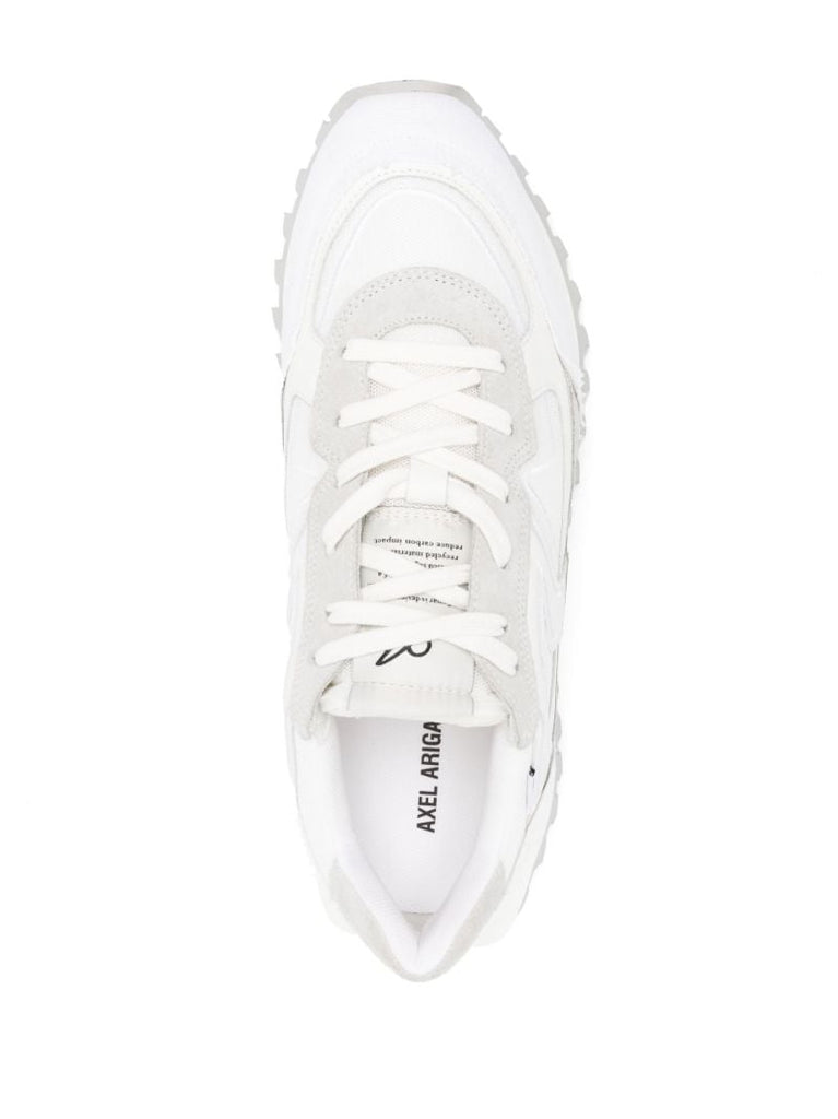 White Sonar Leather Sneakers