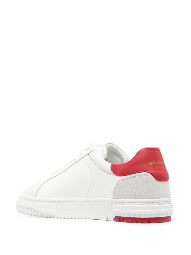 White Atlas Leather Sneakers