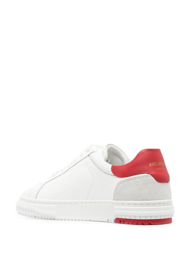 White Atlas Leather Sneakers
