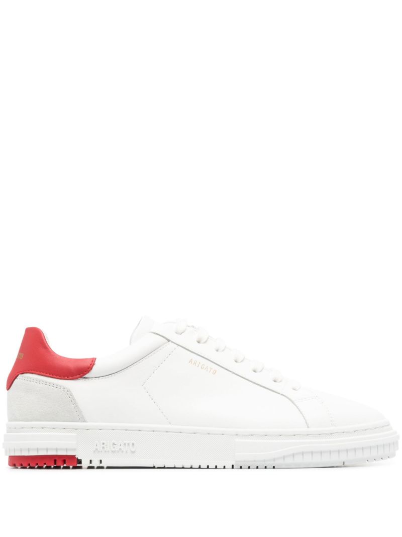 White Atlas Leather Sneakers