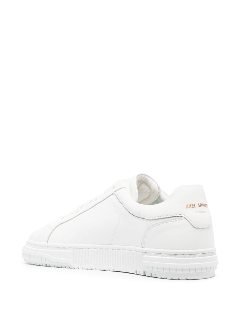 White Atlas Low-top Leather Sneakers