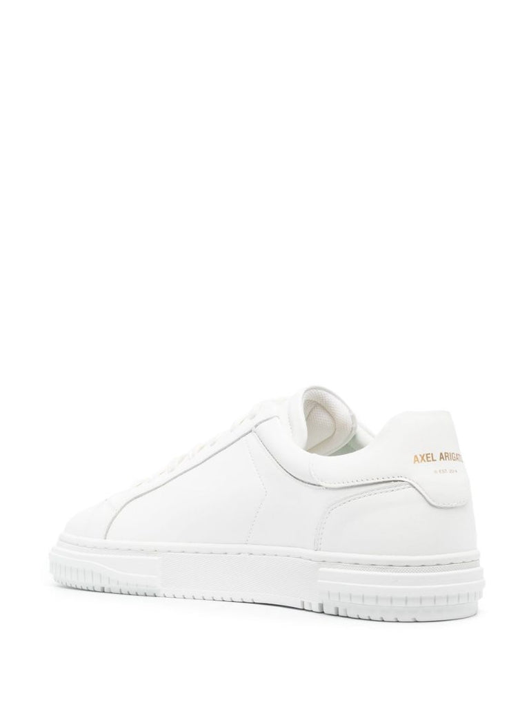 White Atlas Low-top Leather Sneakers