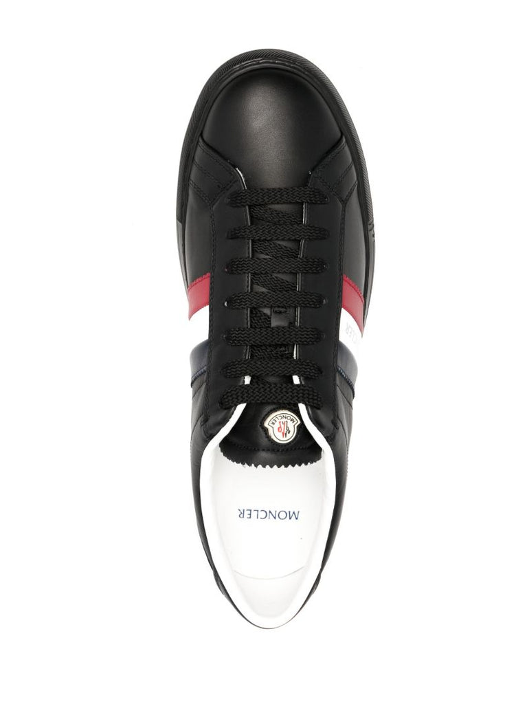 Black New Monaco Leather Sneakers
