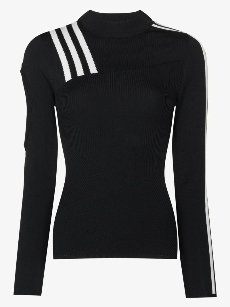 Stripe Long Sleeve Knit Top