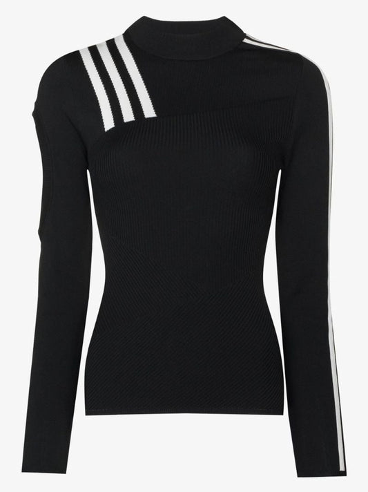Stripe Long Sleeve Knit Top